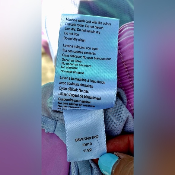 Psycho Bunny Men's Woad Hydrochromic “hidden bunny” Swim Trunk Pure Pink Sz XS - Picture 2 of 6